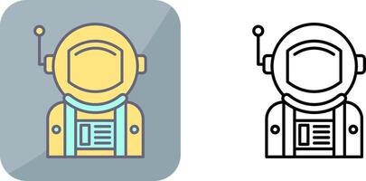 Astronaut Icon Design vector