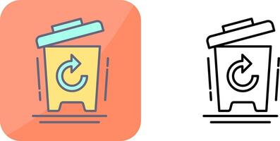 Bin Icon Design vector