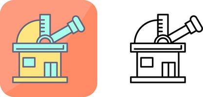 Observatory Icon Design vector