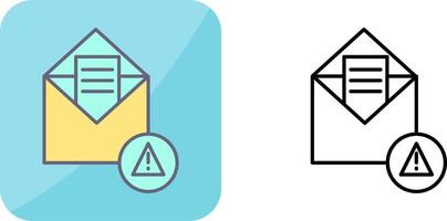Spam Icon Design vector