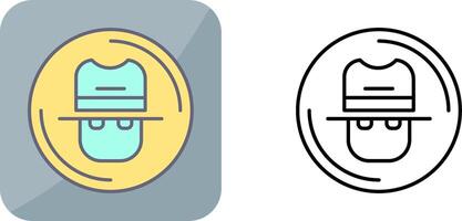 Spy Icon Design vector