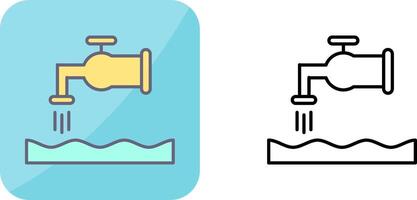 Water House Icon Design vector