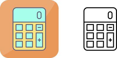 diseño de icono de calculadora vector