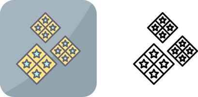 Tiles Icon Design vector