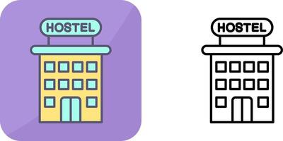 Hostel Icon Design vector