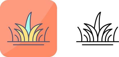 Grass Icon Design vector