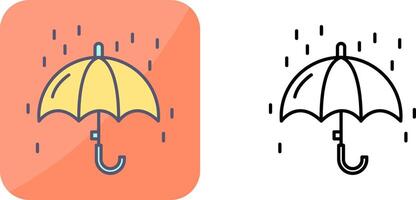 lloviendo icono diseño vector