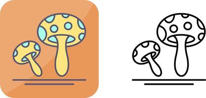 Mushroom Icon Design vector