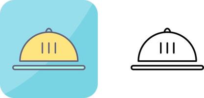 Dish Icon Design vector