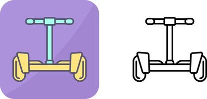 Hoverboard Icon Design vector