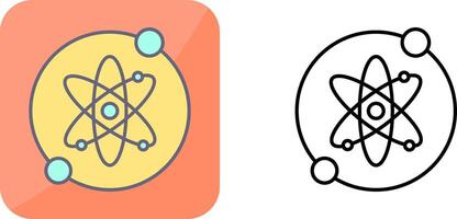 Proton Icon Design vector