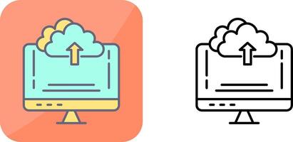 Upload Icon Design vector