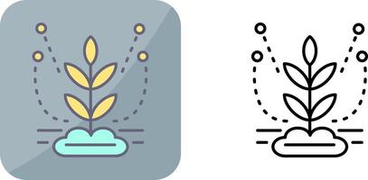 Irrigation System Icon Design vector