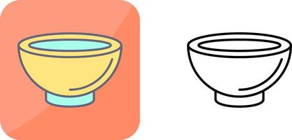 Bowl Icon Design vector