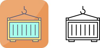 Container Icon Design vector