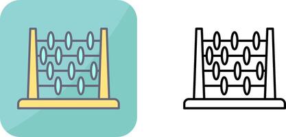 Abacus Icon Design vector