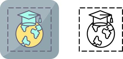 Earth Icon Design vector