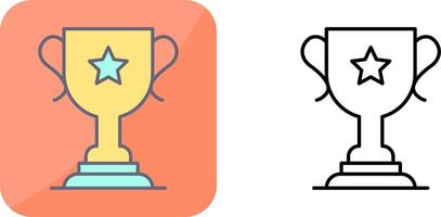Trophy Icon Design vector
