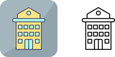 Hotell Icon Design vector