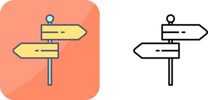 Direction Icon Design vector