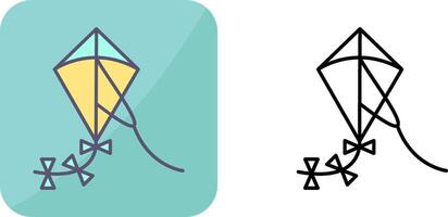 Kite Icon Design vector