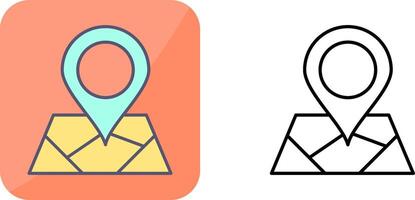 Map Icon Design vector