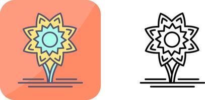 Daffodil Icon Design vector