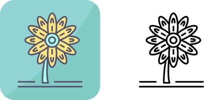 Daisy Icon Design vector