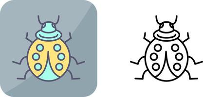 Ladybug Icon Design vector