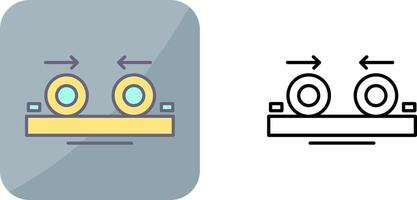 Collision Icon Design vector