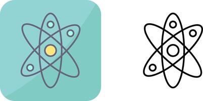Atom Icon Design vector