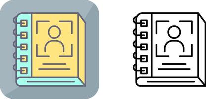 Directory Icon Design vector