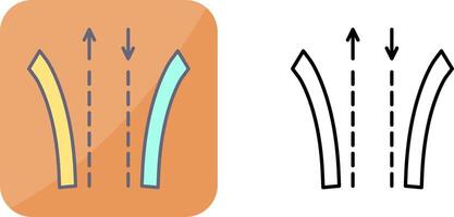Way Icon Design vector
