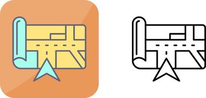 Navigation Icon Design vector
