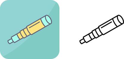 Binocular Icon Design vector