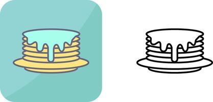 Pancake Icon Design vector