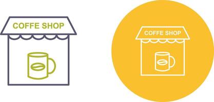 Coffee Shop Icon Design vector