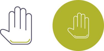 Unique Hand Tool Icon Design vector