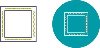 Unique Frame Icon Design vector