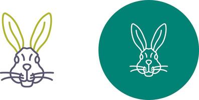 Rabbit Icon Design vector