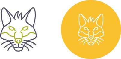 Fox Icon Design vector