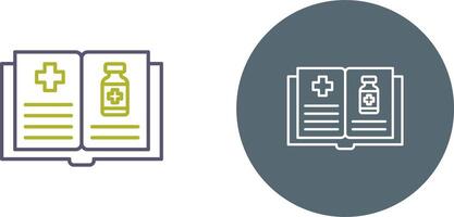 Medical Book Icon Design vector