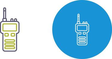 Walki Talkie Icon Design vector