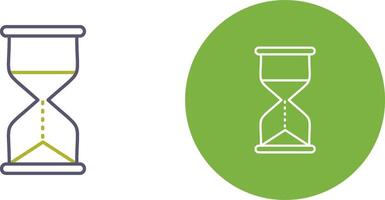 Hourglass Icon Design vector