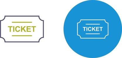 Tickets Icon Design vector
