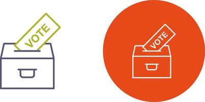 Casting Vote Icon Design vector