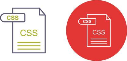 CSS Icon Design vector