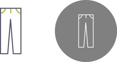 Pants Icon Design vector