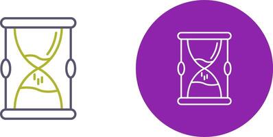 Hourglass Icon Design vector