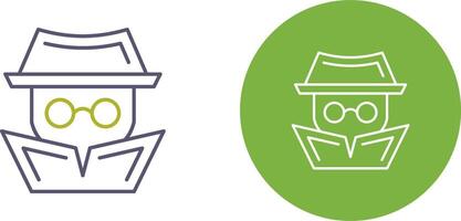 Hacker Icon Design vector